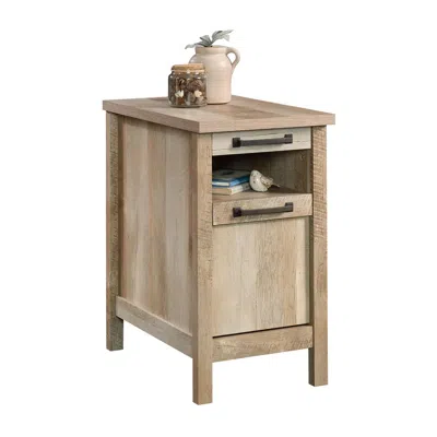 Sauder Cannery Bridge Chair Side Table, Lintel Oak Finish In Brown