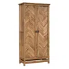 Sauder Cannery Bridge Storage Cabinet, Sindoori Mango Finish In Brown