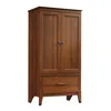 Sauder Carson Forge Armoire, Washington Cherry Finish In Brown
