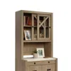 Sauder Dixon City Commercial Office Hutch, Brushed Oak Finish In Brown