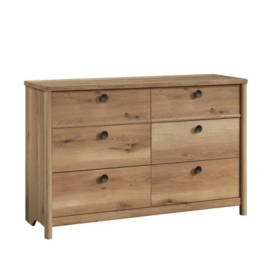 Sauder Dover Edge Dresser, Timber Oak Finish In Brown