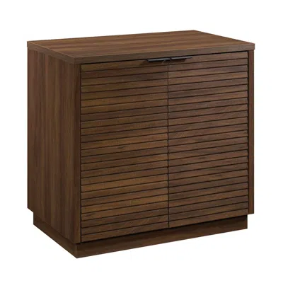 Sauder Englewood Commercial Office Cabinet, Spiced Mahogany Finish In Brown