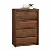 Sauder Harvey Park Chest, Grand Walnut Finish In Brown