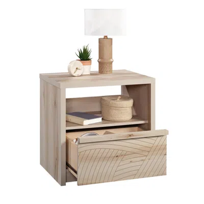 Sauder Harvey Park Night Stand, Pacific Maple Finish In Neutral