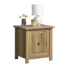 Sauder Hillmont Farm Night Stand, Timber Oak Finish In Brown