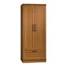 Sauder Homeplus Storage Armoire, Sienna Oak Finish In Brown