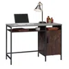 Sauder Market Commons Desk, Rich Walnut Finish In Brown