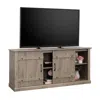 Sauder Misc Entertainment Credenza, For Tvs Up To 70", Laurel Oak Finish In Brown