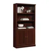 Sauder Miscellaneous Storage Library, Select Cherry Finish In Brown