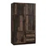 Sauder Miscellaneous Storage Storage Armoire, Reclaimed Pine Finish