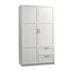 Sauder Miscellaneous Storage Storage Armoire, White Finish In White