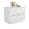 Sauder Morgan Main End Table, White Finish