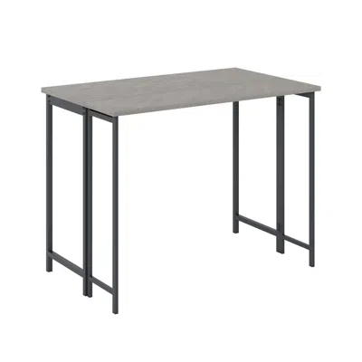 Sauder North Avenue Dining Table, Faux Concrete Finish In Gray
