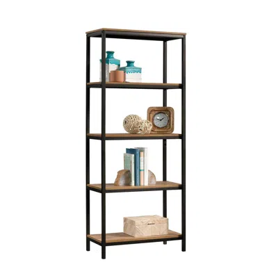 Sauder North Avenue Open Shelving, Sindoori Mango Finish In Brown