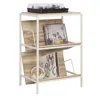 Sauder Nova Loft Storage Cabinet, Kiln Acacia Finish