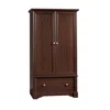Sauder Palladia Armoire, Select Cherry Finish In Brown