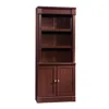 Sauder Palladia Library, Select Cherry Finish In Brown