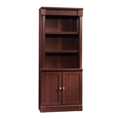 Sauder Palladia Library, Select Cherry Finish In Brown