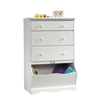 Sauder Pogo Chest, Soft White Finish