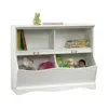 Sauder Pogo Storage Organizer, Soft White Finish In White