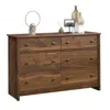 Sauder River Ranch Dresser, Grand Walnut Finish In Brown