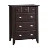 Sauder Shoal Creek Chest, Jamocha Wood Finish In Brown