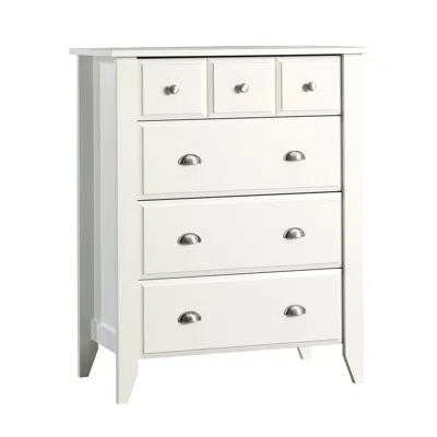 Sauder Shoal Creek Chest, Soft White Finish