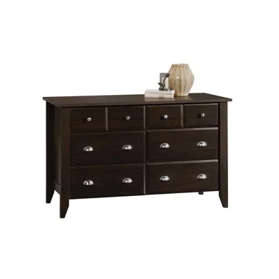 Sauder Shoal Creek Dresser, Jamocha Wood Finish In Brown