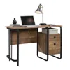 Sauder Station House Desk, Etched Oak Finish In Brown