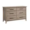 Sauder Summit Station Dresser, Laurel Oak Finish In Brown