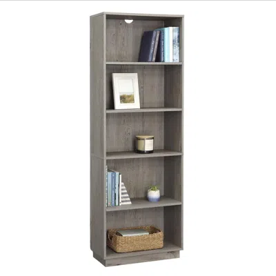 Sauder Sundar Bookcase, Mystic Oak Finish In Brown