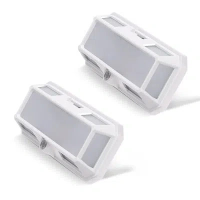 Sauder Super Bright 5000k Daylight Plug-in Night Light, 2w 0–250lm Dimmable With Light Sensor For Indoor Sp In White
