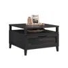 Sauder Tiffin Line Coffee Table, Raven Oak Finish