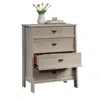 Sauder Trestle Chest, Chalked Chestnut Finish In Neutral