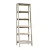 Sauder Trestle Open Shelving, Chalked Chestnut Finish In Neutral
