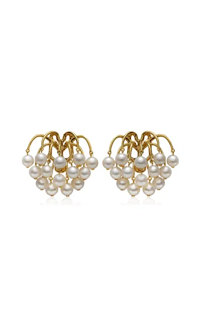 Sauer 18k Yellow Gold Achille Earrings