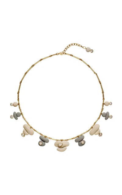 Sauer 18k Yellow Gold Balance Necklace