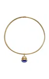 Sauer 18k Yellow Gold Constantin Pendant Necklace With Lapis Lazuli