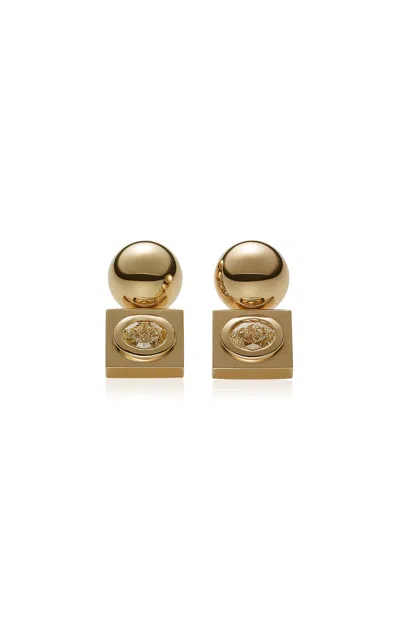 Sauer 18k Yellow Gold Maru Earrings