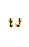 Sauer 18k Yellow Gold Mochi Earrings