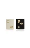 Sauer 18k Yellow Gold Shoji Earrings