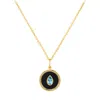 Sauer Birthstone Necklace In Gold
