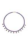 Sauer Exclusive Riviera Uirapuru Amethyst Necklace In Purple