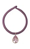 Sauer Exclusive Riviera Yvonne Amethyst Necklace In Purple