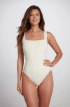 Sauipe Donatella One Piece Swimsuit In Ivory