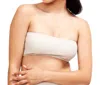 Sauipe Giovanna Bandeau Bikini Top In Platinum In Silver