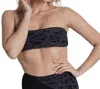 Sauipe Lillian Strapless Bikini Top In Black/navy In Multi