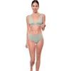 Sauipe Natalie Bikini Top In Sage Green