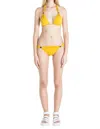 Sauipe Nina Classic Brief Bikini Bottom In Mustard In Yellow