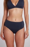 Sauipe Serena Hipster Bikini Bottom In Navy Blue